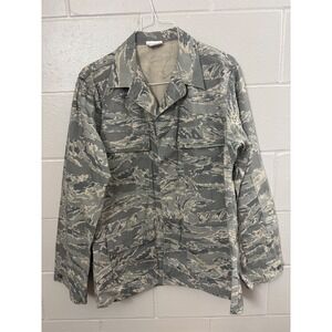 Propper US Air Force ABU Digital Tiger Stripe Camo Utility Coat Jacket 42 L Mens